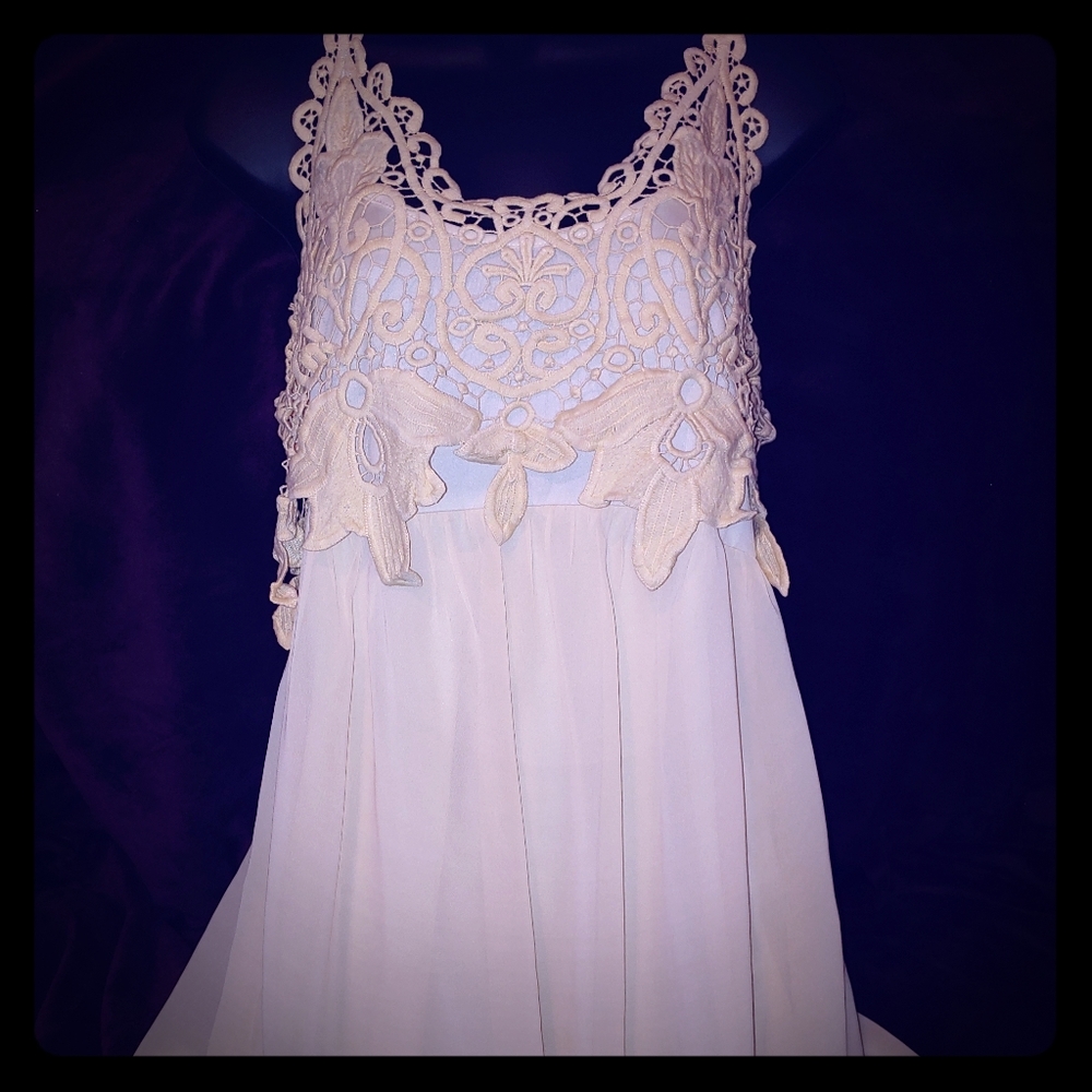 Cream color dress